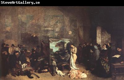 Gustave Courbet The Painter's Studio (mk22)